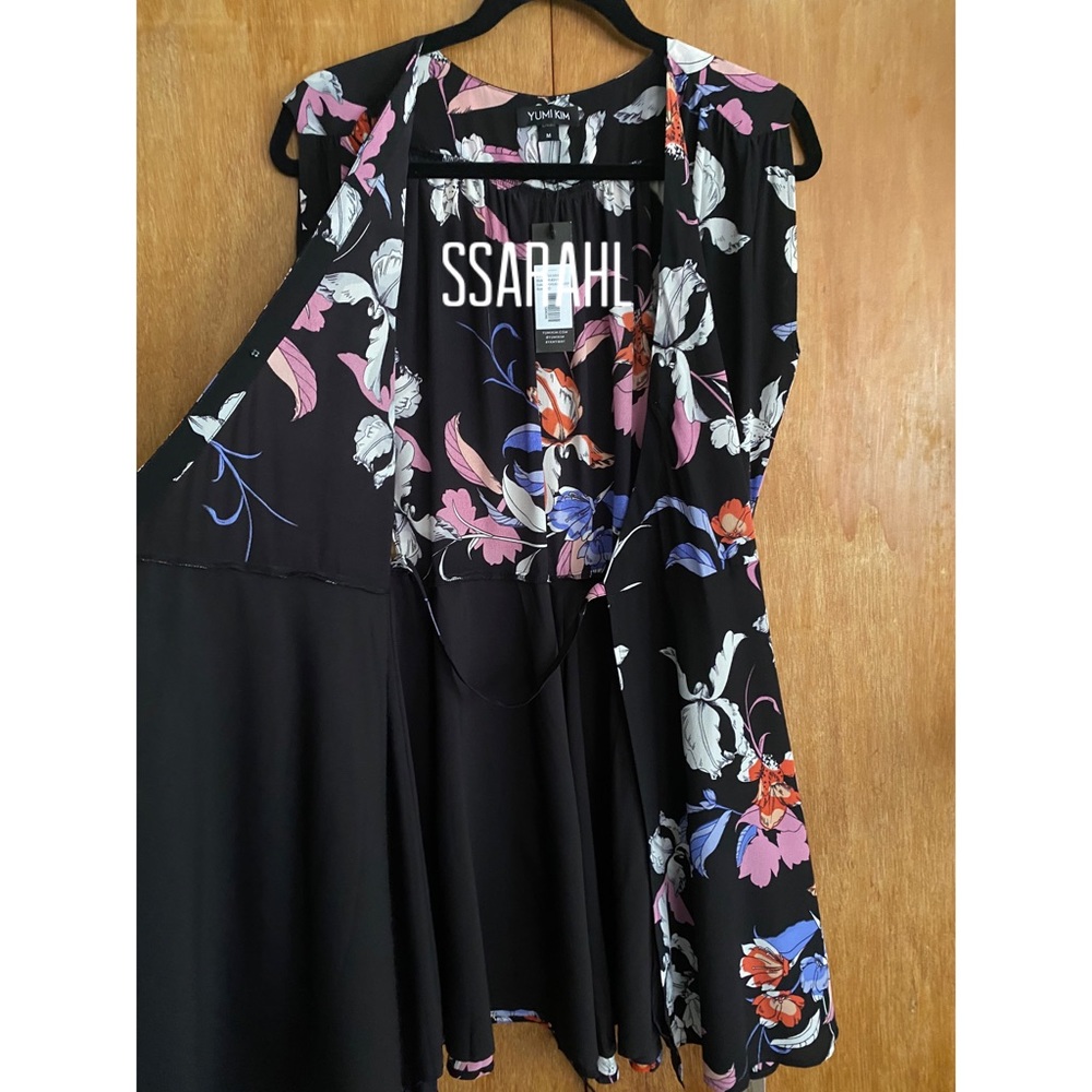 Yumi Kim Silk Wrap Dress - Picture 6 of 7